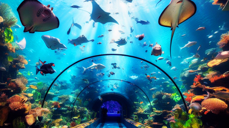 Dubai Aquarium, Dubai UAE